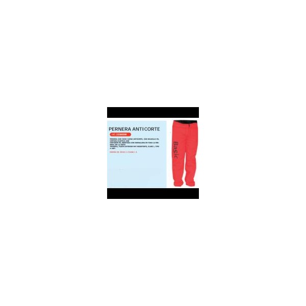 PANTALON PERNERA BASIC PARA MOTOSIERRA T-UNICA