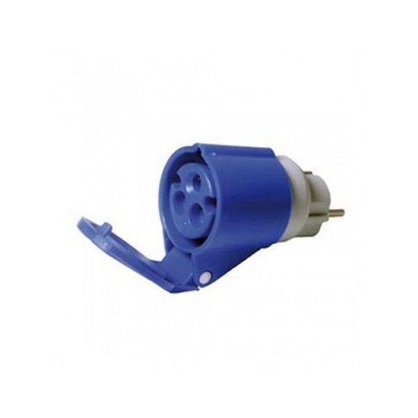 ADAPTADOR ZETAT HEMBRA 2+TT 16A A CLAVIJA MACHO
