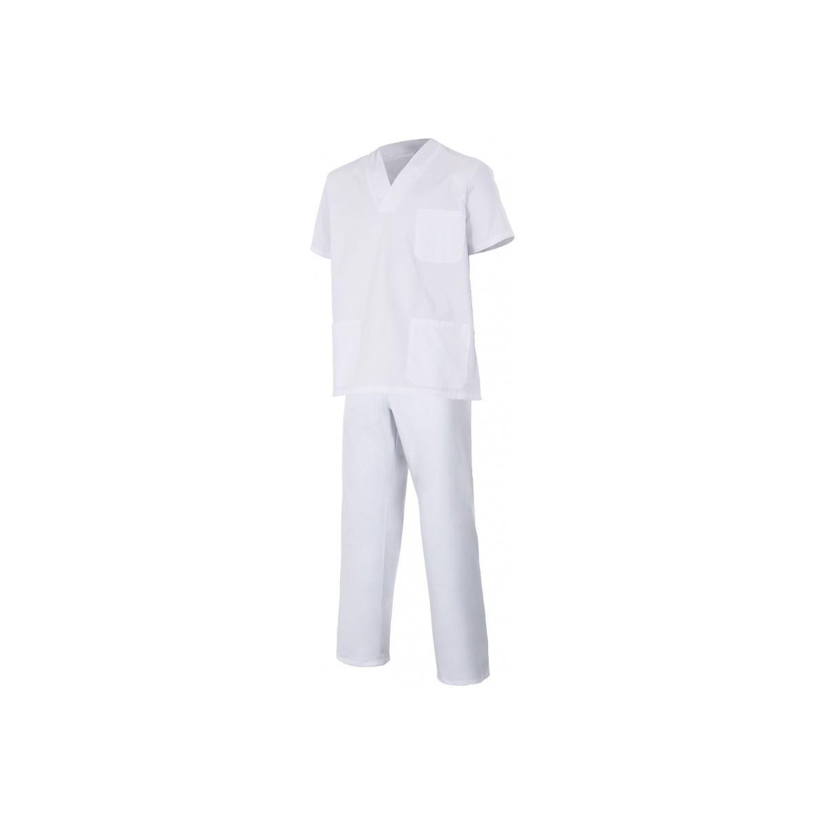 PANTALON PIJAMA SANITARIO BLANCO TALLA L