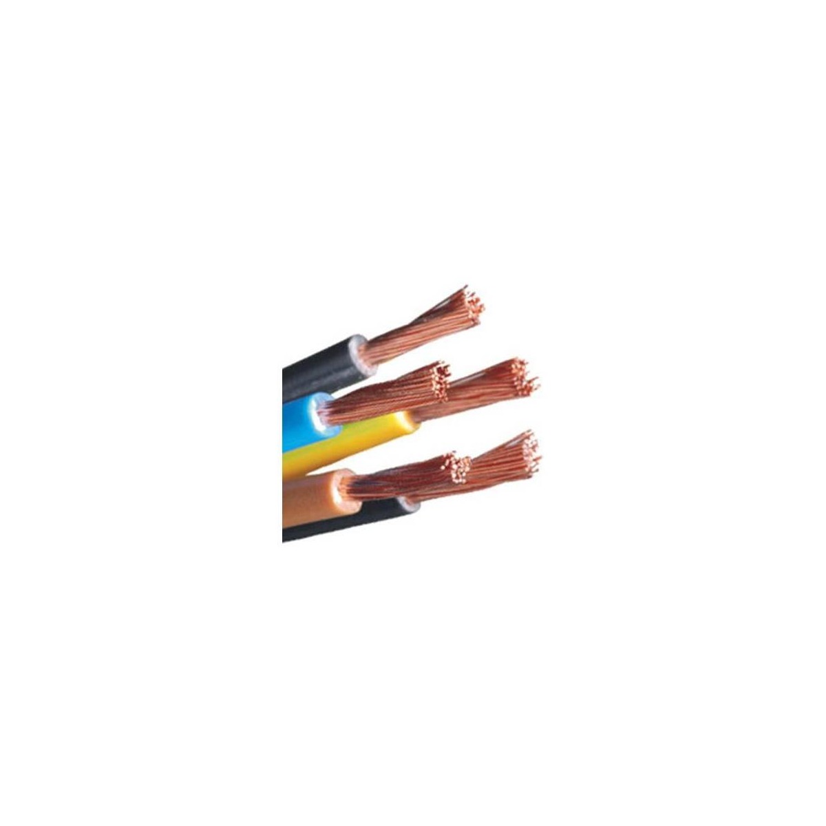 HILO LINEA FLEXIBLE 10MM MARRON L/HALOGENOS