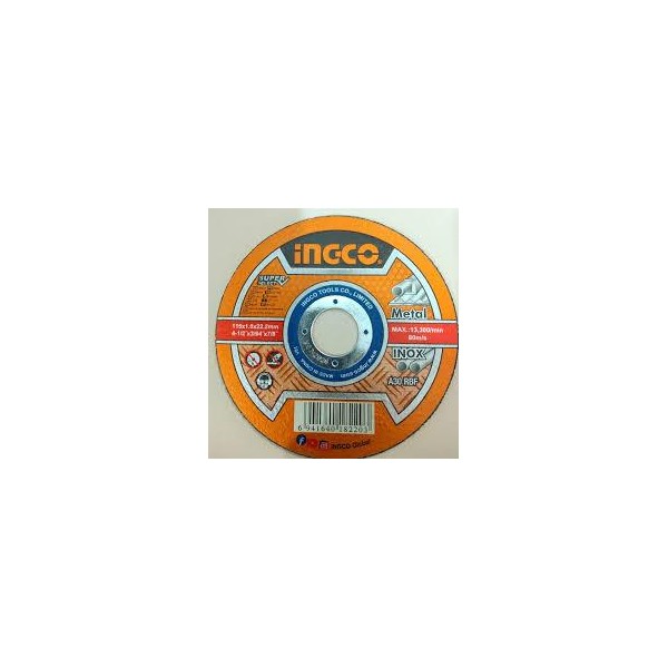 DISCO CORTE METAL INOX 1MM 115