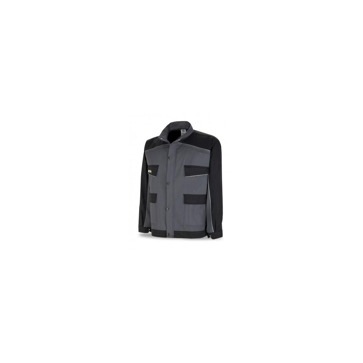 CHAQUETILLA TERGAL PRO GRIS NEGRO CGN 60/62