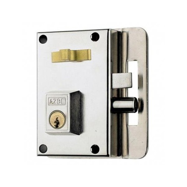 CERRADURA AZBE 10/70  DERECHA SOBREPONER