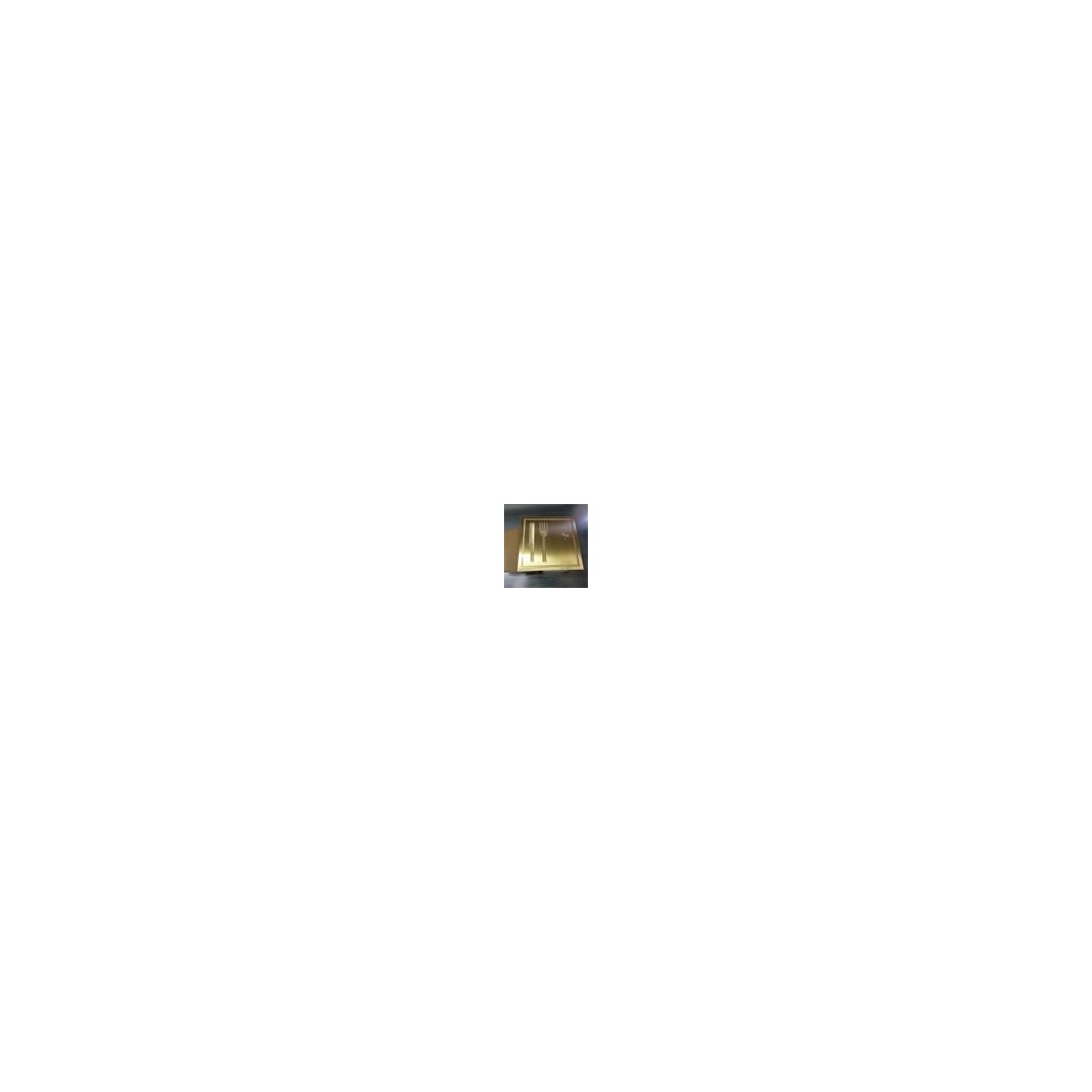 PLACA HOMOLOGADA RESTAURANTE LATON 20*20