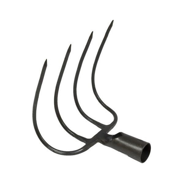 HORCA CURBA GARABATO 4 PUNTAS