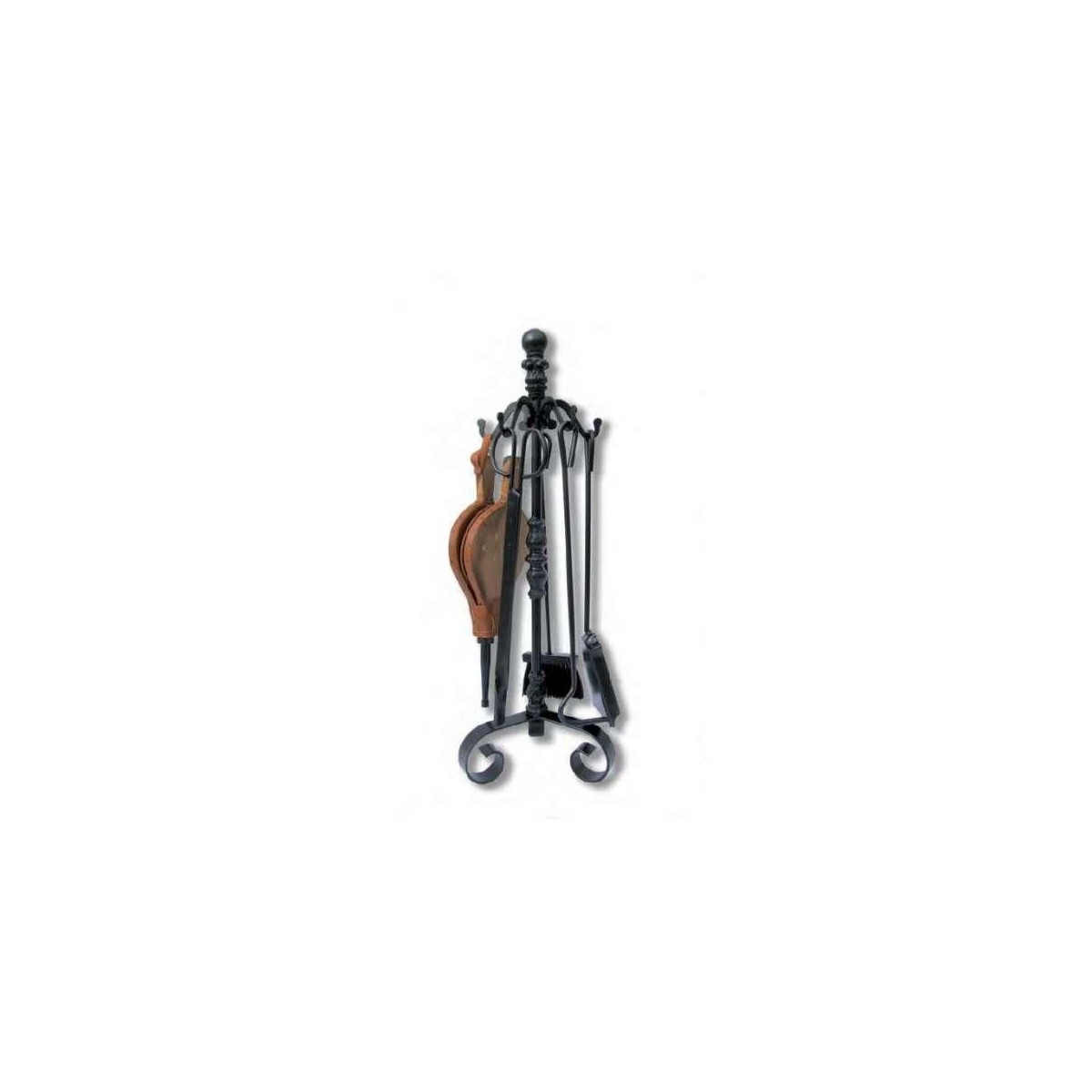 JUEGO CHIMENEA BOLA FUNDIDO 5 PIEZAS 35022