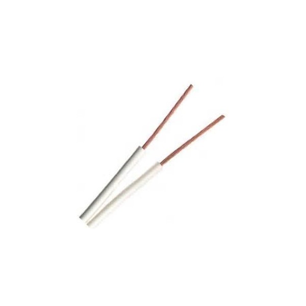 CABLE PARALELO BLANCO 2 X 1MM