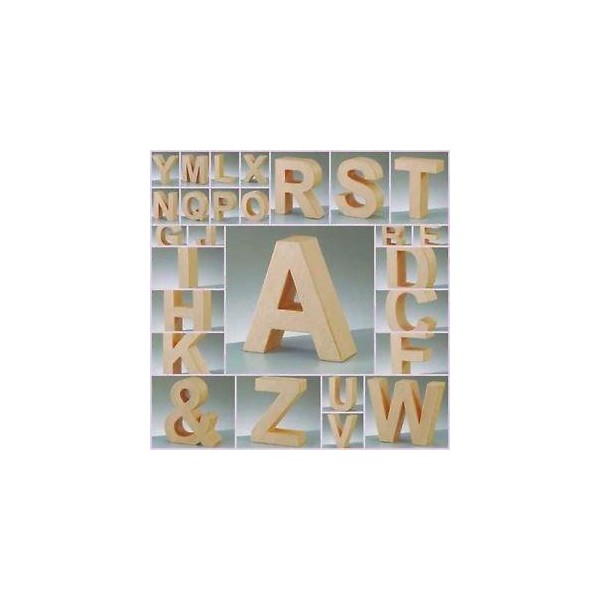 LETRA CARTON W 17.5*5.5 CM
