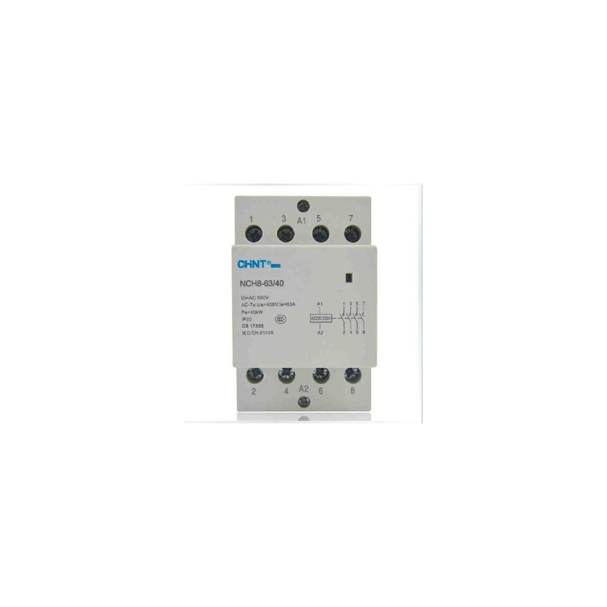 CONTACTOR CHINT 63/40 NCH8 230