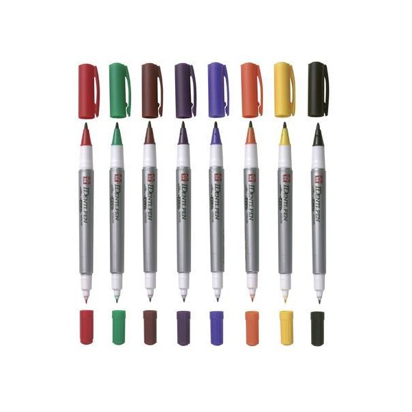 ROTULADOR IDENTIPEN 2 PUNTAS AZUL S44102