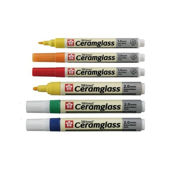 ROTULADOR CERAMICA CERAMBLASS 2.0 SAKURA NEGRO