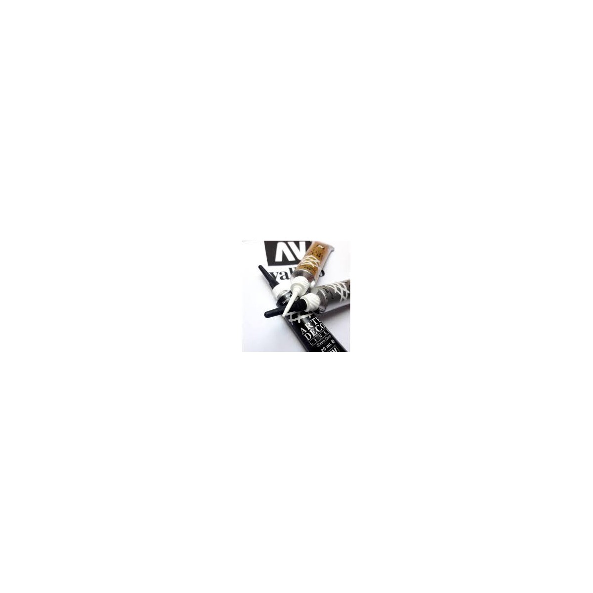 CONTORNO CRISTAL LINER 693 20ML NEGRO VALLEJO