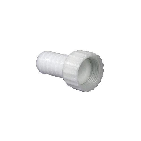 RACOR PLASTICO ASPIRACION DOBLE ROSCA 50 HEMBRA