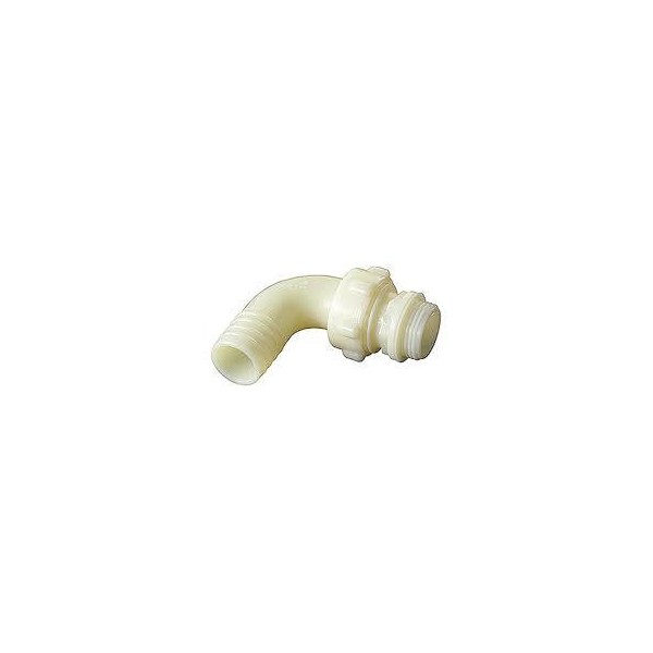 RACOR CODO PLASTICO ASPIRACION DOBLE ROSCA 50 HEMB