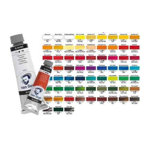OLEO VAN GOGH T7S1 20ML 118 BLANCO TITANIO LINAZA