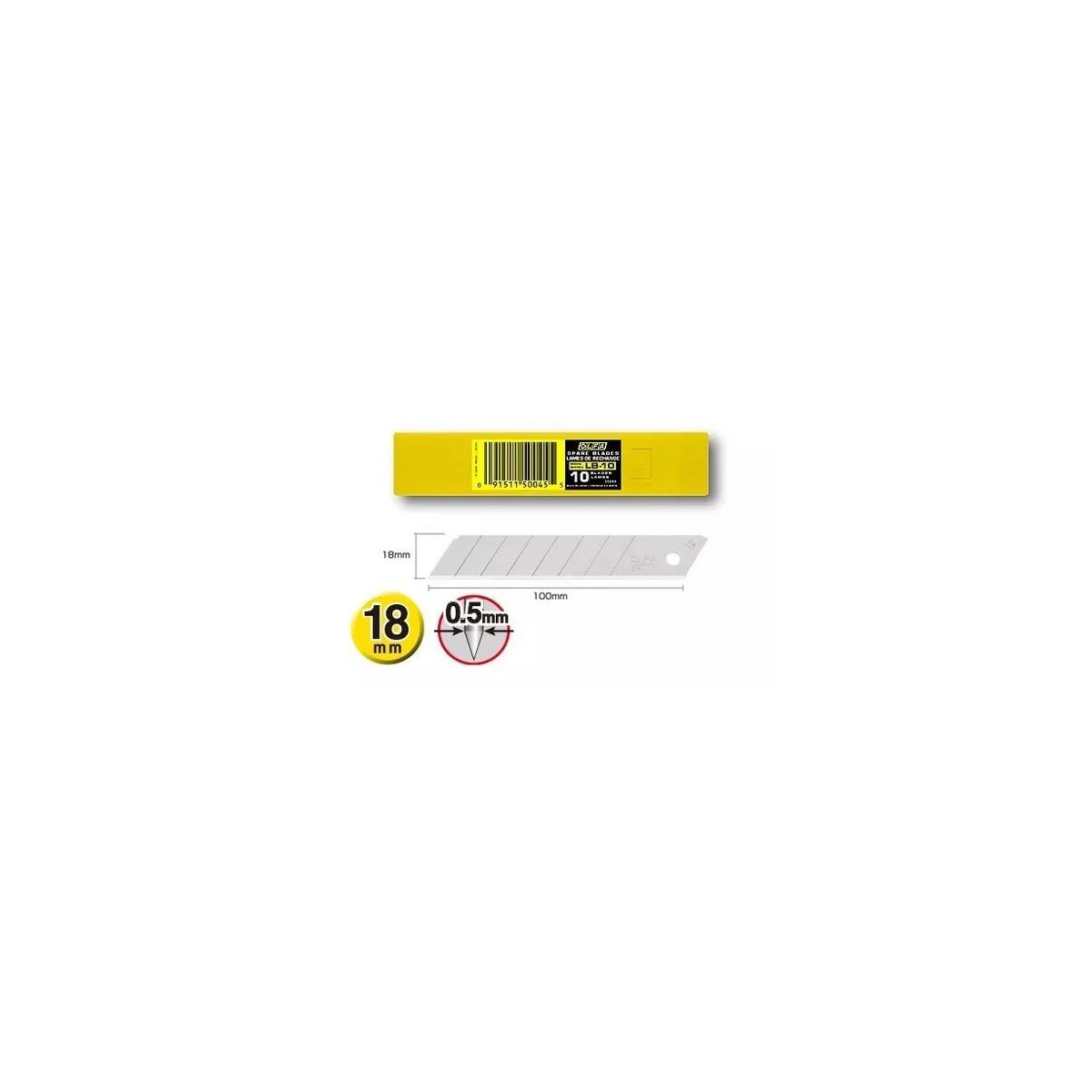 CUCHILLAS CUTER 18MM OLFA PROFESIONAL