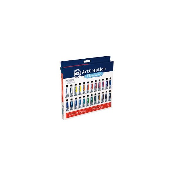 SET ACRILICO ART CREATION 24UD 12ML TALEN
