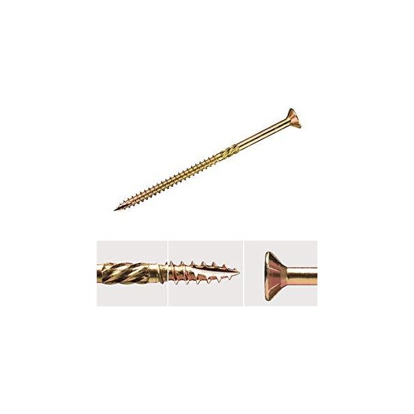 TIRAFONDO KAT 4*35 PZ C/PL MATRIU BICROMAT