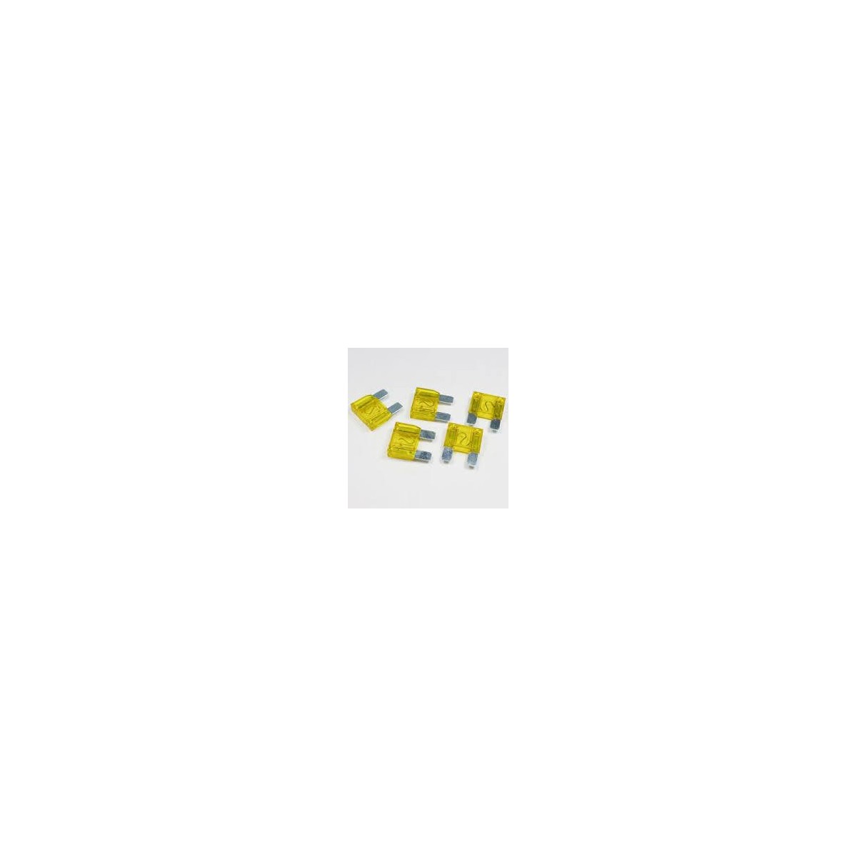 FUSIBLE PLANO COCHE AMARILLO 20A