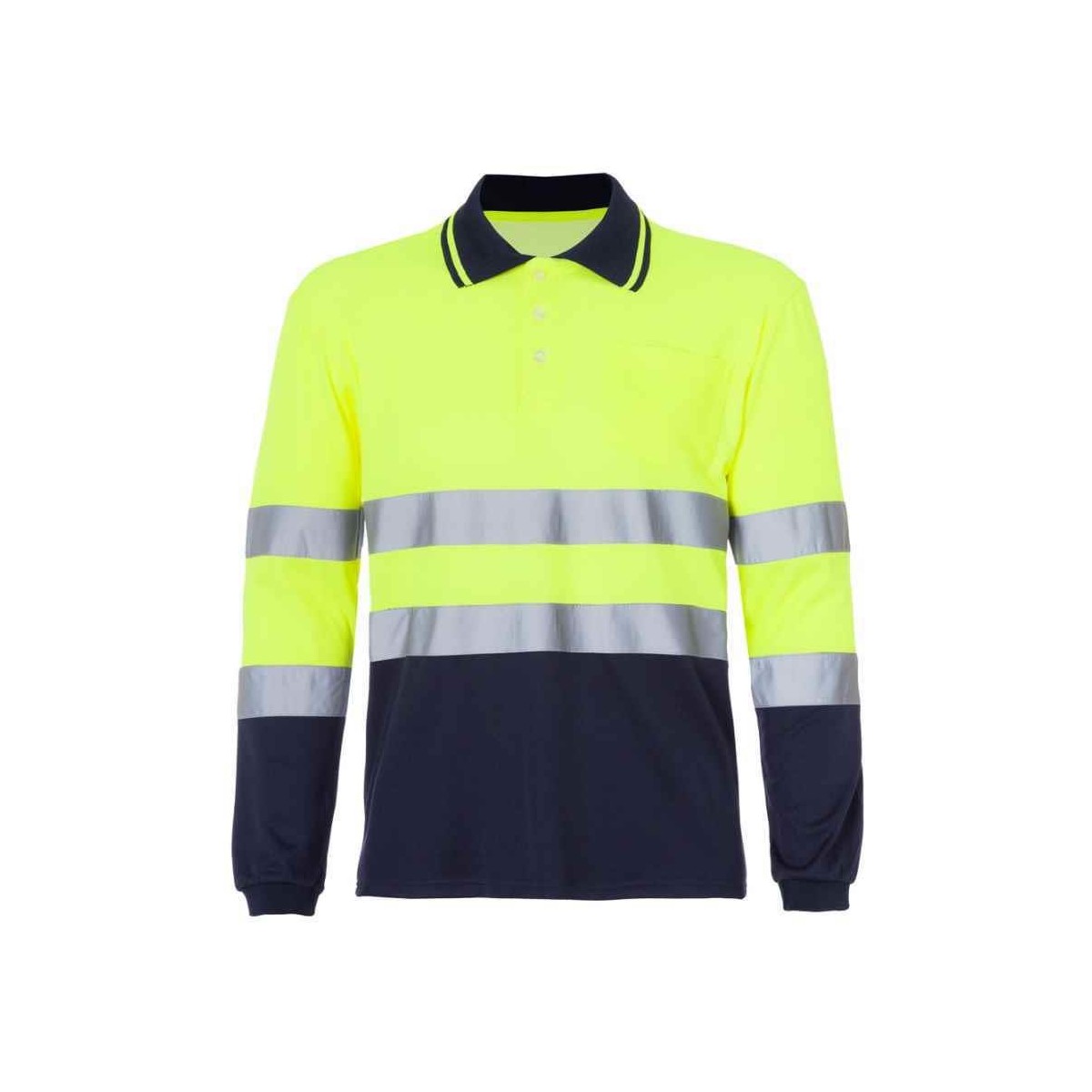 POLO ALTA VISIVILIDAD AZ/AM 1288 T/XXXL M/LG