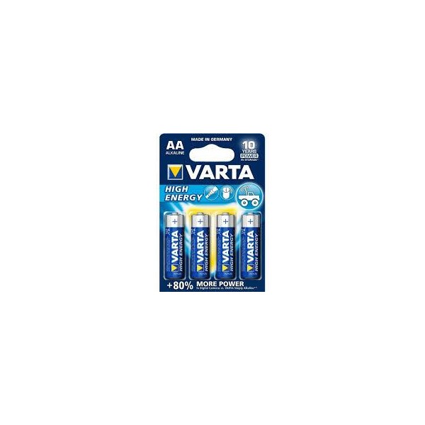 PILA SUPER ALKALINA 1.5V LR06 4UNIDADES VARTA