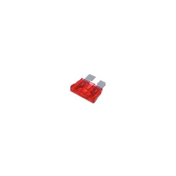 FUSIBLE PLANO COCHE ROJO 10A