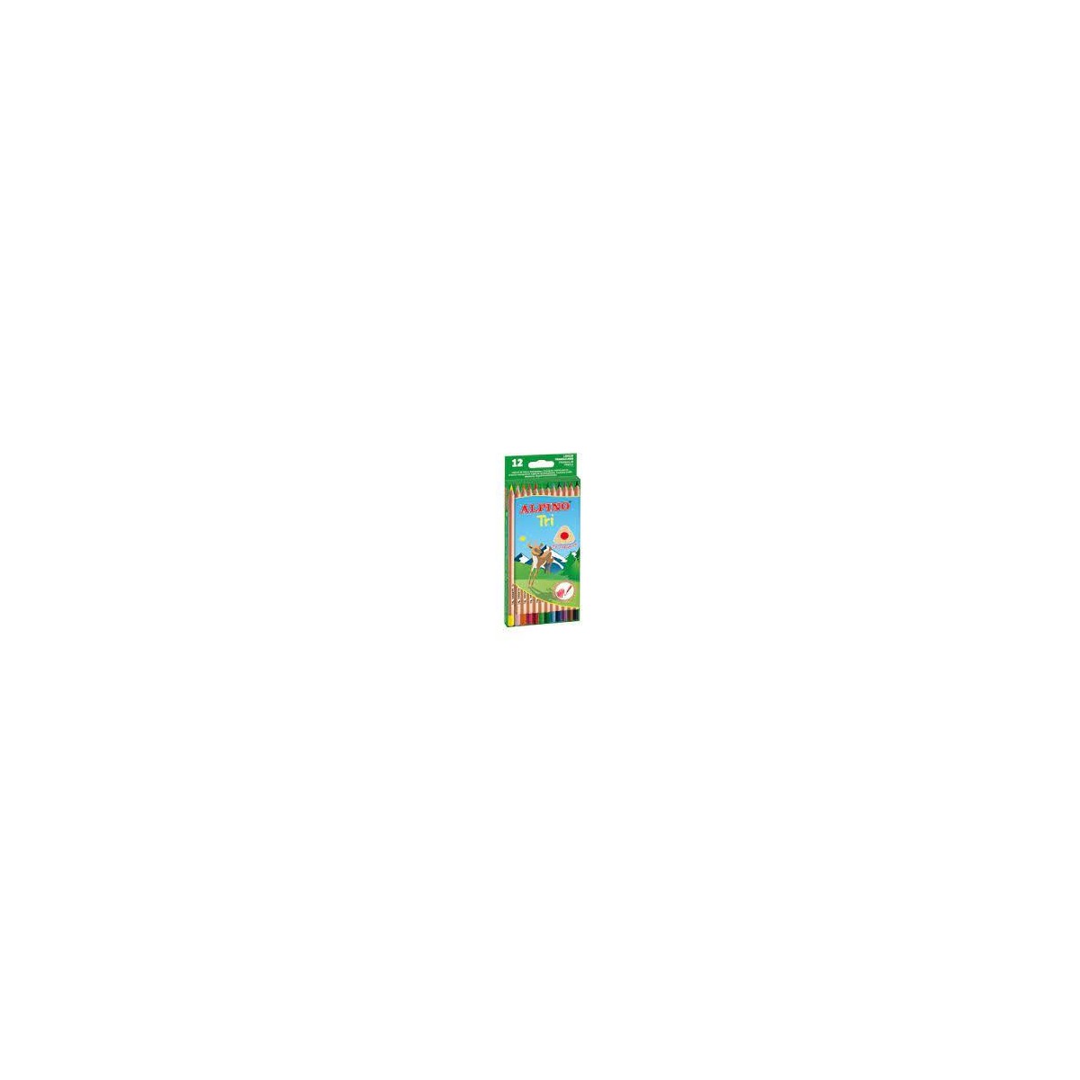 LAPICES COLORES ALPINO TRI 12 UNI CARTON