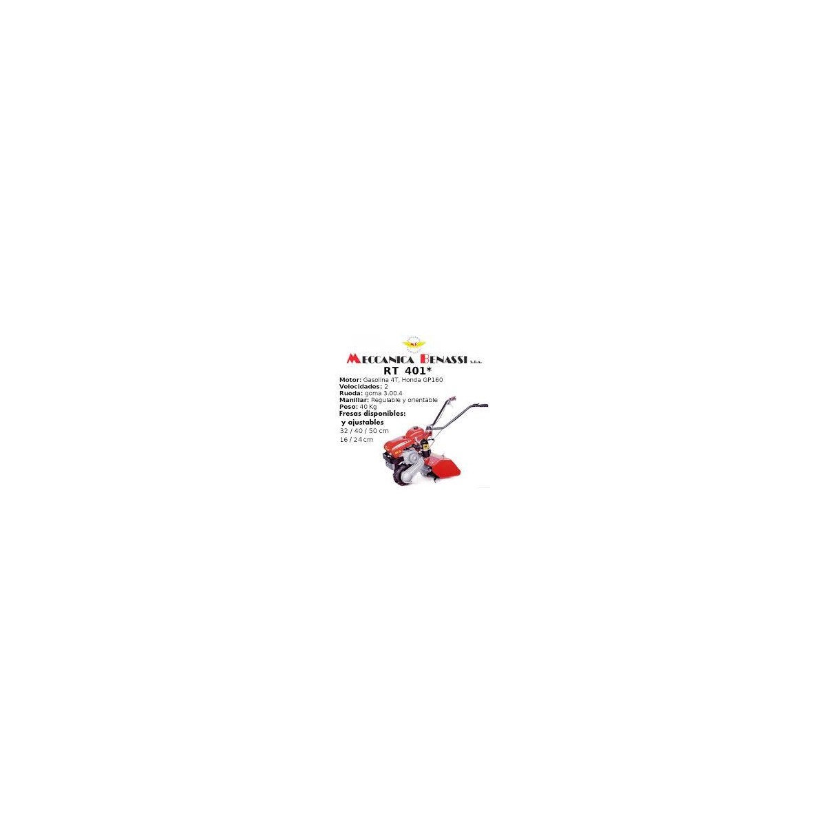 MOTOBINADORA RT401 BENASSI HONDA