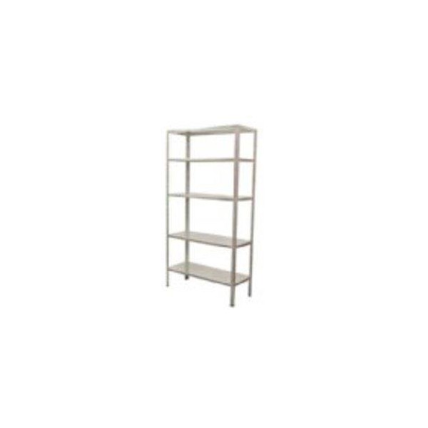 KIT ESTANTERIA METALICA ECONOMICA 5 BAL 180*90*40