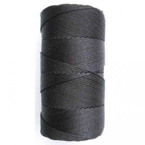 CUERDA TRENCILLA NEGRA 5MM MT 200MT