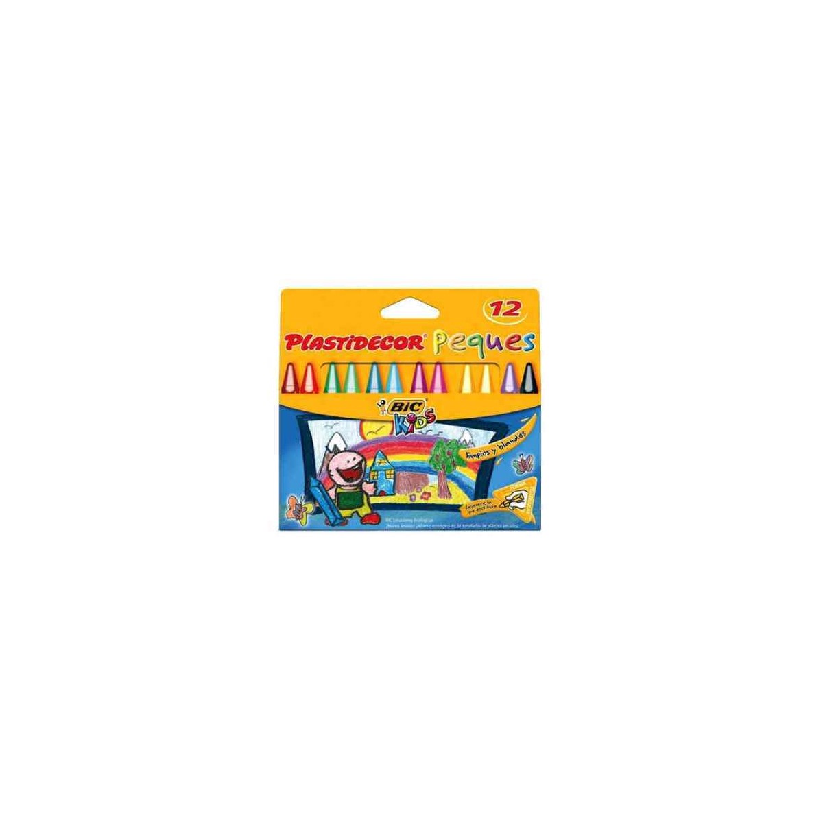 CERAS PLASTIDECOR PEQUES 12 UNI