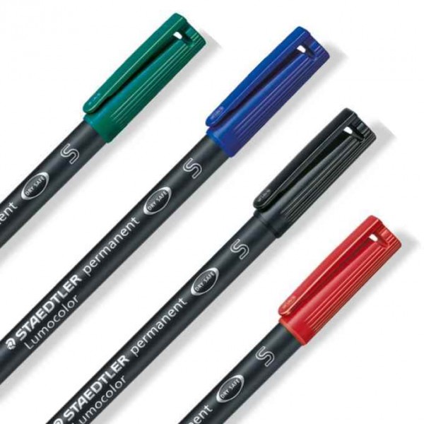 ROTULADOR LUMOCOLOR F NEGRO STAEDTLER