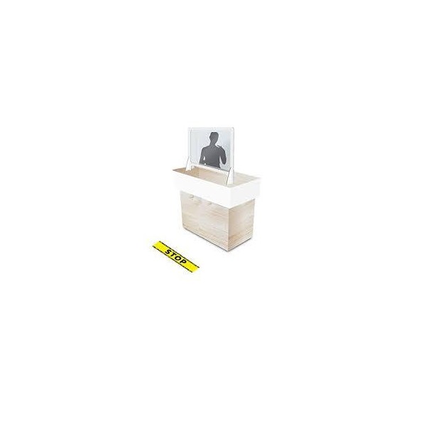 MAPANRA POLICARBONATO CON VENTANILLA 85*125CM