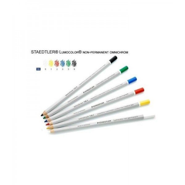 LAPIZ LUMOCOLOR OMNICHROM  108 ROJO