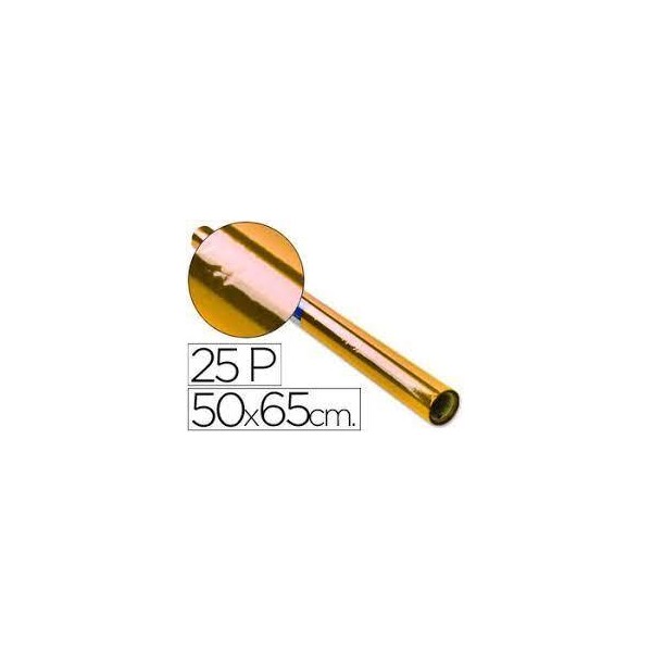 ROLLO CELOFAN AMARILLO 25H TREPADAS 50*65 SADIPAL