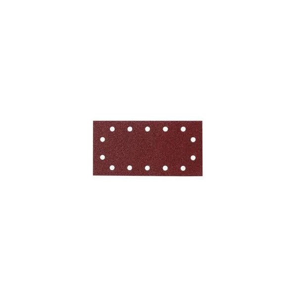 LIJA RECTANGULAR VELCRO 93*230 G80 10 UNIDADES