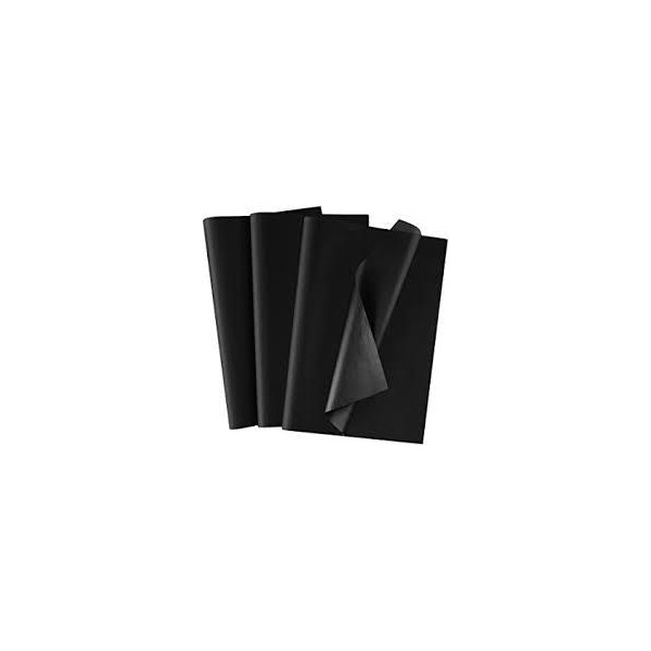PAPEL SEDA NEGRO MANO 25 UNID