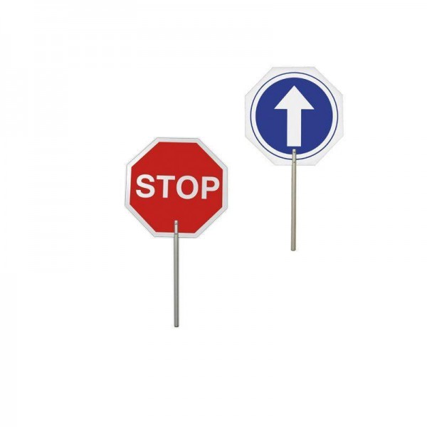 PALETAS RAQUETA STOP - PASO PARA OBRAS
