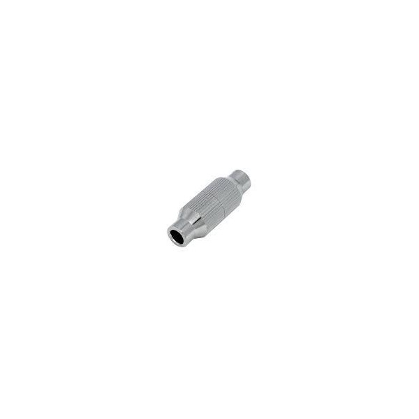 EMPALME COAXIAL TV METAL